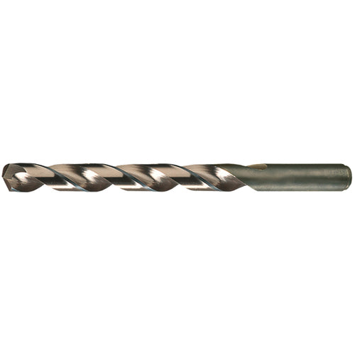 #10 RHS / RHC HSS-CO 8% (M42) 135 Degree Split Point Heavy Duty Cobalt Drill - Straw / Gold Oxide - Exact Tooling