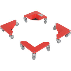 Corner Mover Dolly Alum 4 Pack 200 lb. Capacity - Exact Tooling