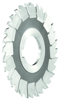 6 x 5/32 x 1-1/4 - Cobalt - Staggered Tooth Slitting  - 40T - Uncoated - Exact Tooling