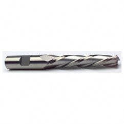 3/8" Dia. - 5-1/2" OAL - HSS - 2° Tapered SE EM - Exact Tooling