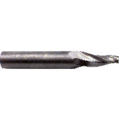 1/8" Dia. - 3" OAL - Uncoated CBD - 7° Tapered SE EM - Exact Tooling