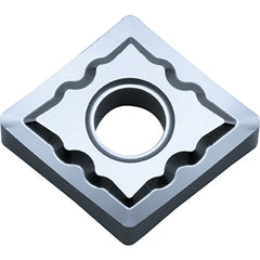 CNGG 432 AH KW10, 1/32″ Corner Radius, 3/16″ Thick, 1/2″ Inscribed Circle, WC/Co, Diamond, Turning Indexable Insert - Exact Tooling