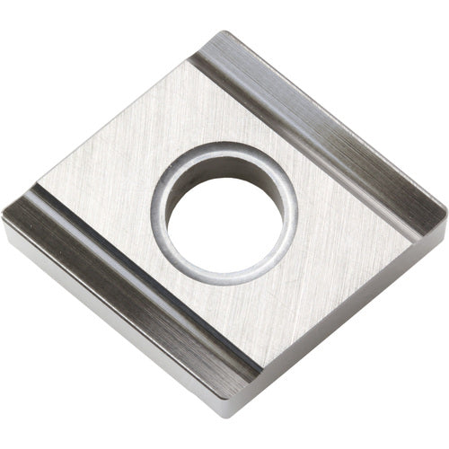 CNGG 4302 F TN60, 0.0039″ Corner Radius, 3/16″ Thick, 1/2″ Inscribed Circle, TiCN/NbC, Diamond, Turning Indexable Insert - Exact Tooling