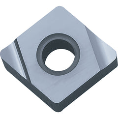 CNGG 332 S TN610, 1/32″ Corner Radius, 3/16″ Thick, 3/8″ Inscribed Circle, TiCN, Diamond, Turning Indexable Insert - Exact Tooling