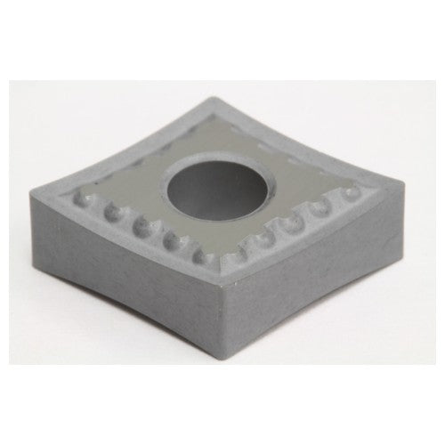 CNMG431EUP G10E, 0.016″ Corner Radius, 3/16″ Thick, 1/2″ Inscribed Circle, Uncoated, 80 Degree Diamond, Turning Insert - Exact Tooling