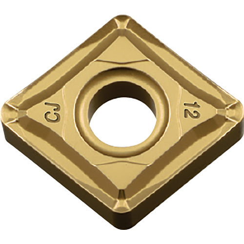 CNMG 432 CJ CA515, 1/32″ Corner Radius, 3/16″ Thick, 1/2″ Inscribed Circle, TiCnulll2O3/TiN, Diamond, Turning Indexable Insert - Exact Tooling