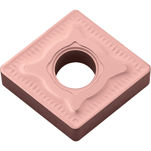 CNMG 433 GC CA315, 3/64″ Corner Radius, 3/16″ Thick, 1/2″ Inscribed Circle, TiCnulll2O3/Ti, Diamond, Turning Indexable Insert - Exact Tooling