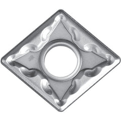 CNMG 332 GS CA5525, 1/32″ Corner Radius, 3/16″ Thick, 3/8″ Inscribed Circle, TiCnulll2O3/TiN, Diamond, Turning Indexable Insert - Exact Tooling