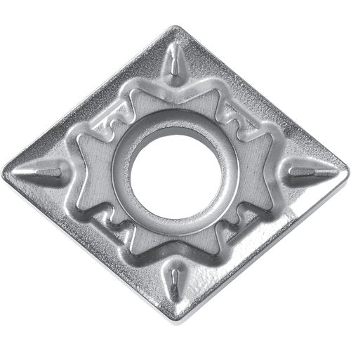 CNMG 331 HQ CA515, 1/64″ Corner Radius, 3/16″ Thick, 3/8″ Inscribed Circle, TiCnulll2O3/TiN, Diamond, Turning Indexable Insert - Exact Tooling