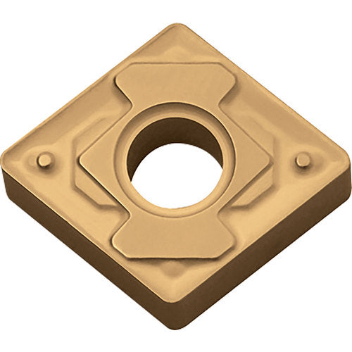 CNMG 432 HS CA5525, 1/32″ Corner Radius, 3/16″ Thick, 1/2″ Inscribed Circle, TiCnulll2O3/TiN, Diamond, Turning Indexable Insert - Exact Tooling