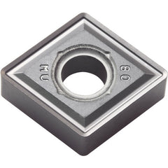 CNMG 644 MU PR015S, 1/16″ Corner Radius, 1/4″ Thick, 3/4″ Inscribed Circle, MEGACOAT HARD, Diamond, Turning Indexable Insert - Exact Tooling