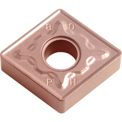 CNMG 433 PH CA315, 3/64″ Corner Radius, 3/16″ Thick, 1/2″ Inscribed Circle, TiCnulll2O3/Ti, Diamond, Turning Indexable Insert - Exact Tooling