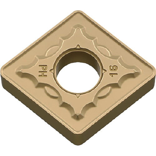 CNMG 434 PH CA5535, 1/16″ Corner Radius, 3/16″ Thick, 1/2″ Inscribed Circle, TiCnulll2O3/TiN, Diamond, Turning Indexable Insert - Exact Tooling