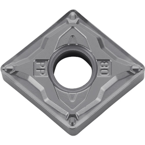 CNMG 4305 PP TN620, 0.0079″ Corner Radius, 3/16″ Thick, 1/2″ Inscribed Circle, TiCN, Diamond, Turning Indexable Insert