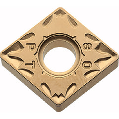 CNMG 433 PT CA5525, 3/64″ Corner Radius, 3/16″ Thick, 1/2″ Inscribed Circle, TiCnulll2O3/TiN, Diamond, Turning Indexable Insert - Exact Tooling