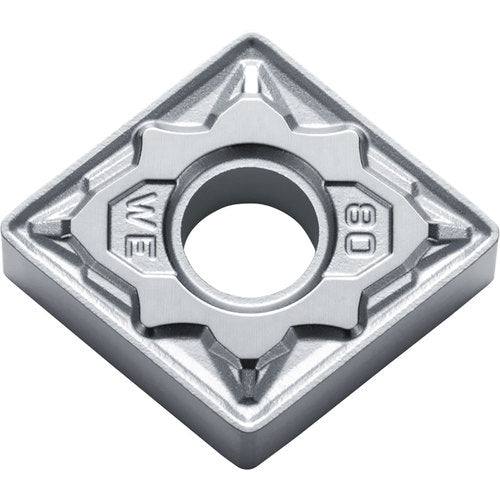 CNMG 431 WE TN620, 1/64″ Corner Radius, 3/16″ Thick, 1/2″ Inscribed Circle, TiCN, 80 Degree Diamond, Turning Indexable Insert