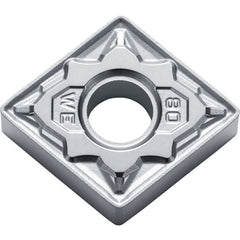 CNMG 431 WE TN620, 1/64″ Corner Radius, 3/16″ Thick, 1/2″ Inscribed Circle, TiCN, 80 Degree Diamond, Turning Indexable Insert