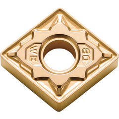 CNMG 433 WE PV720, 3/64″ Corner Radius, 3/16″ Thick, 1/2″ Inscribed Circle, TiCN (MEGACOAT NANO), Diamond, Turning Indexable Insert - Exact Tooling