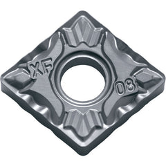 CNMG 432 XF PV720, 1/32″ Corner Radius, 3/16″ Thick, 1/2″ Inscribed Circle, TiCN (MEGACOAT NANO), Diamond, Turning Indexable Insert - Exact Tooling