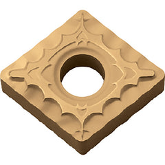 CNMG 432 XQ CA5515, 1/32″ Corner Radius, 3/16″ Thick, 1/2″ Inscribed Circle, TiCnulll2O3/TiN, Diamond, Turning Indexable Insert - Exact Tooling