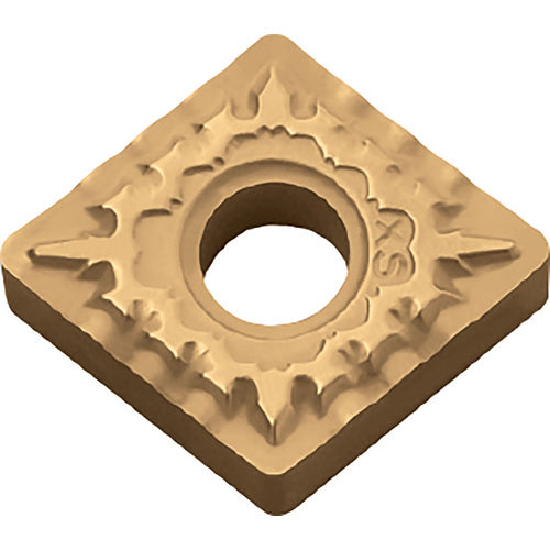 CNMG 432 XS CA5515, 1/32″ Corner Radius, 3/16″ Thick, 1/2″ Inscribed Circle, TiCnulll2O3/TiN, Diamond, Turning Indexable Insert - Exact Tooling