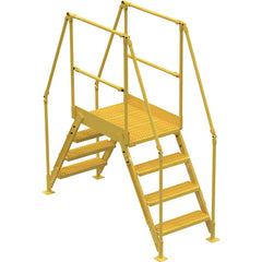 Cross-Over Ladder 4 Step 38 H 14″W - Exact Tooling