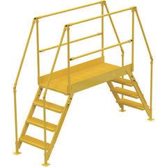 Cross-Over Ladder 4 Step 38 H 50″W - Exact Tooling