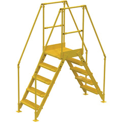 Cross-Over Ladder 5 Step 48 H 14″W - Exact Tooling