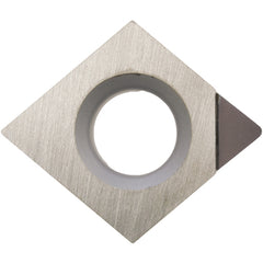 CPMH 321 SE KPD001, 1/64″ Corner Radius, 1/8″ Thick, 3/8″ Inscribed Circle, Diamond, Turning Indexable Insert - Exact Tooling