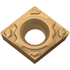 CPMT 25151 GP CA525, 1/64″ Corner Radius, 3/32″ Thick, 5/16″ Inscribed Circle, TiCnulll2O3/TiN, Diamond, Turning Indexable Insert - Exact Tooling
