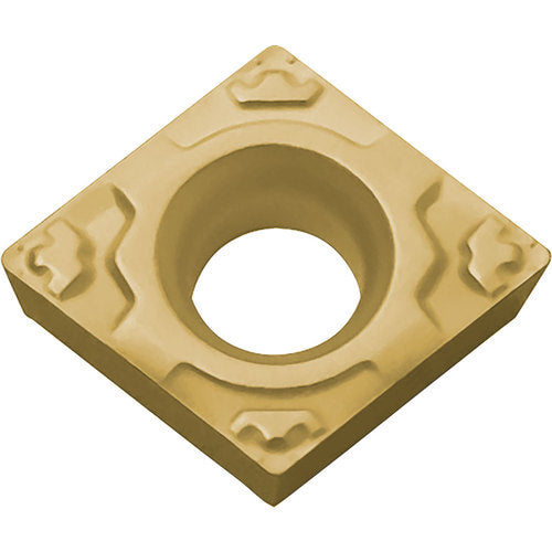 CPMT 322 GP PV730, 1/32″ Corner Radius, 1/8″ Thick, 3/8″ Inscribed Circle, TiAlN/TiN, 80 Degree Diamond, Turning Indexable Insert