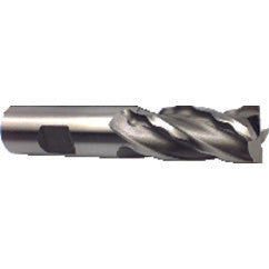 1/2" Dia. - 4" OAL - HSS - Center Cut SE EM - 4 FL - Exact Tooling