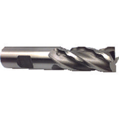 5/8" Dia. - 4-5/8" OAL - HSS - Center Cut SE EM - 4 FL - Exact Tooling
