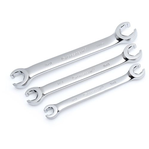 3 Pc. Metric Flare Nut Wrench Set - Exact Tooling