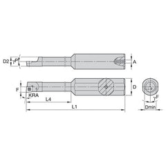 CSBI2503751255R WG STEEL BORING BAR STEPPED - Exact Tooling