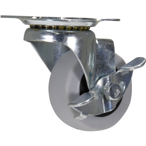 2 × 4/5 TPR - Swivel W/Brake - Exact Tooling