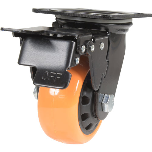 4 × 2 Poly On Poly (N29 Series) Swivel W/Total Brake - Exact Tooling