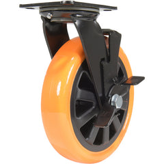 8 × 2 Poly On Poly (N29 Series) Swivel W/ Brake - Exact Tooling