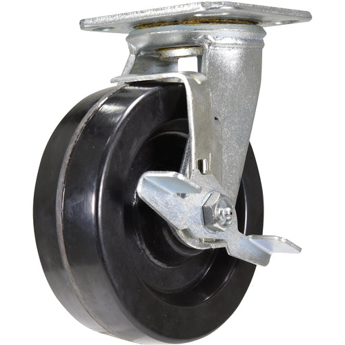 6 × 2 Phenolic Fiber Swiv W/Brk - Exact Tooling