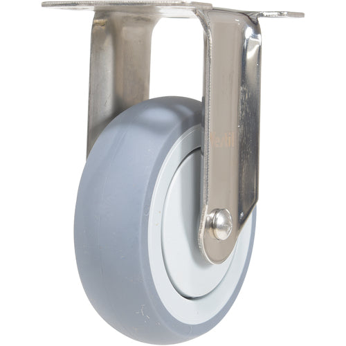4 × 1 TPR SS Rig Rigid Caster - Exact Tooling
