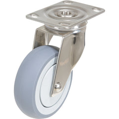 4 × 1 TPR SS Rig Swivel Caster - Exact Tooling