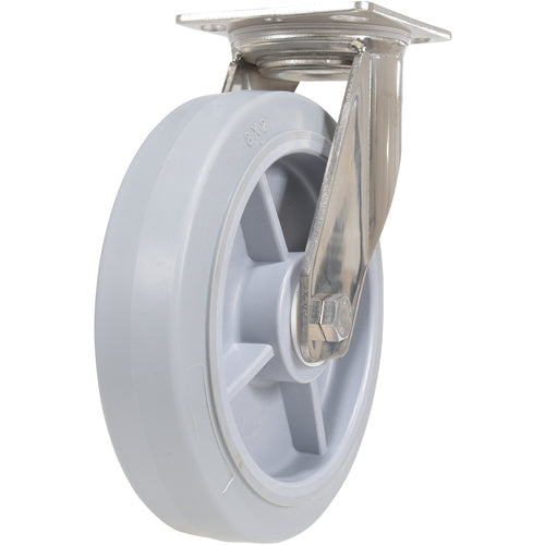 8 × 2 TPR SS Rig Swivel Caster - Exact Tooling