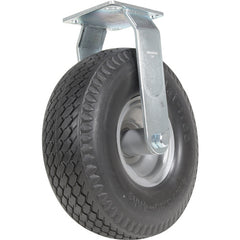 10 × 3.5 Flat-Free (Foam Filled) Rigid Caster - Exact Tooling