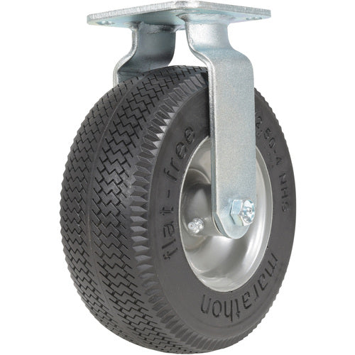 8 × 3 Flat-Free (Foam Filled) Rigid Caster - Exact Tooling