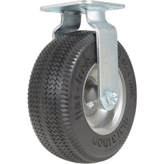 8 × 3 Flat-Free (Foam Filled) Rigid Caster - Exact Tooling