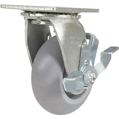 5 × 2 Polyolefin Swivel W/ Brake - Exact Tooling