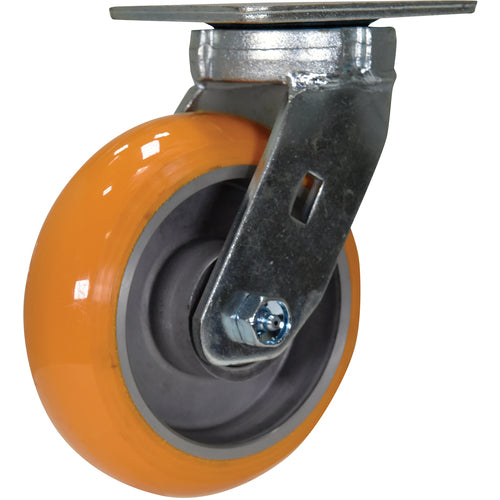 6 × 2 Poly/Aluminum Hub Swivel - Exact Tooling