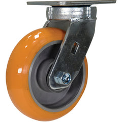 6 × 2 Poly/Aluminum Hub Swivel - Exact Tooling