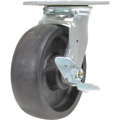 6 × 2 Glass Filled Nylon (Rollx) Swivel W/ Brake - Exact Tooling