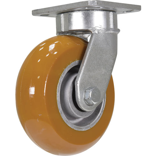 6 × 2 Kingpinless Swivel Caster W/Ultra Wheel - Exact Tooling
